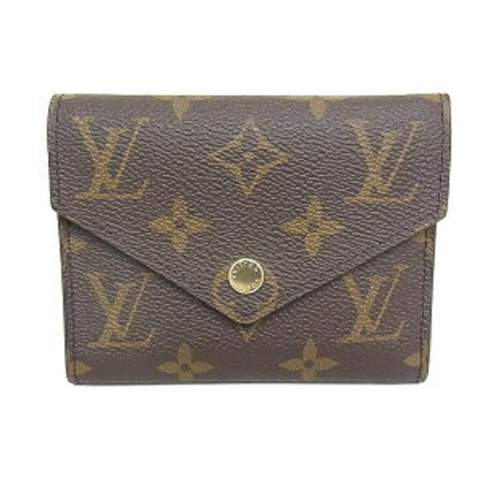 Louis Vuitton Victorine Portefeuille Monogram Tri Wallet Rose Ballerine Pink